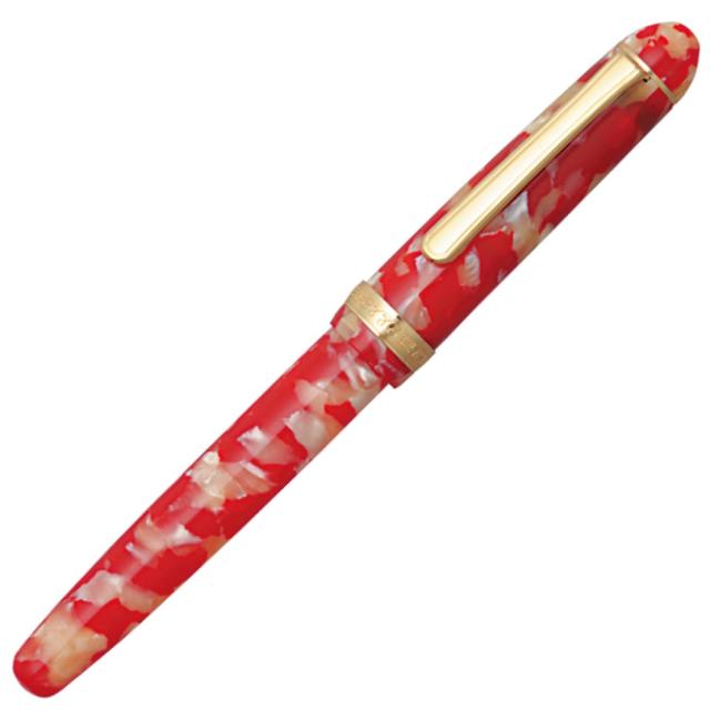 プラチナ万年筆 万年筆 セルロイド 細字 ベッコウ PTB-35000#62-2 プラチナ万年筆 万年筆 セルロイド 細字 キンギョ PTB-35000#24-2