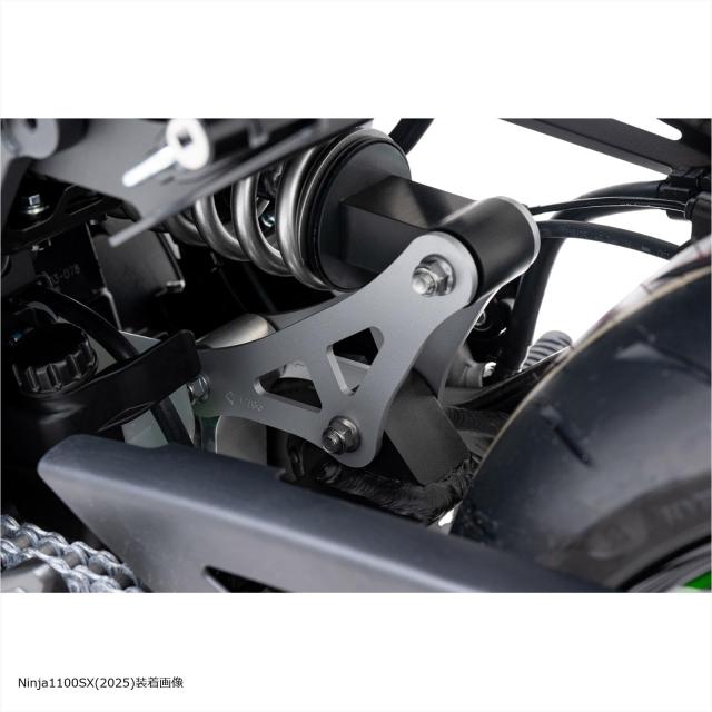 エフェックス(EFFEX) 純正の乗り味を最大限活かせるローダウンキット Ninja1000 Ninja1000SX ニンジャ 20mmダウン 足つき性向上 シルバー_2