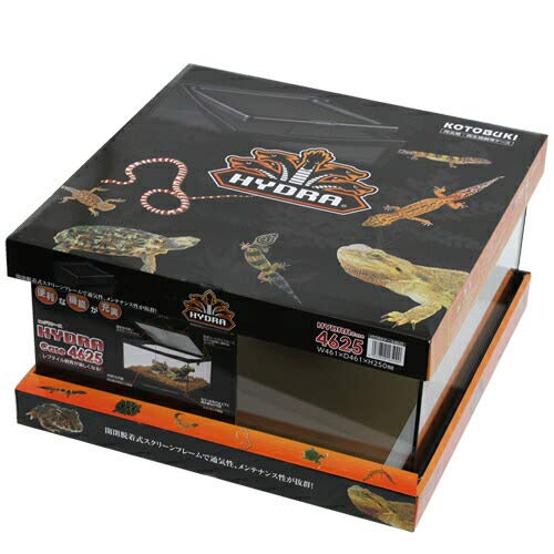 寿工芸 水槽 ヒュドラケース4625 爬虫類・両生類用 461×461×250mmの通販は