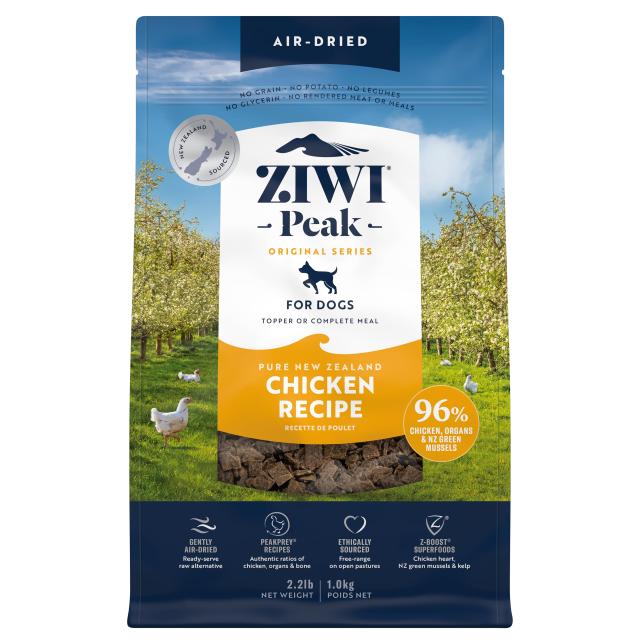 ZIWI エアドライドッグフード フリーレンジチキン 1kg 自然食