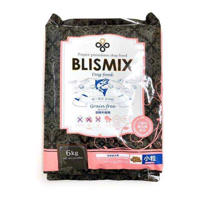 ブリスミックス グレインフリーサーモン小粒6kg