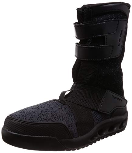 マルゴ 通気 丸五 安全靴 作業靴 ブーツタイプ 高通気 鋼製先芯 JSAA A種 耐油 4E マンダムニットHigh 004 GY 26.0 cmの通販は