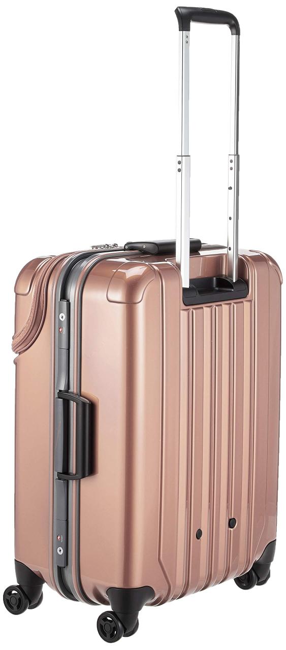 トラベリスト スーツケース フレーム オープン トラス 無料預入 76-20410 63L 62 cm 4.9kg ピンク