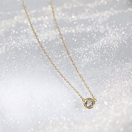 エステール ESTELLE 【WEB限定商品】ダイヤモンド K18 イエ ローゴールド ネックレス(0.2ct) 0344-1667-0014-0000