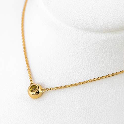 エステール ESTELLE 【WEB限定商品】ダイヤモンド K18 イエ ローゴールド ネックレス(0.2ct) 0344-1667-0014-0000