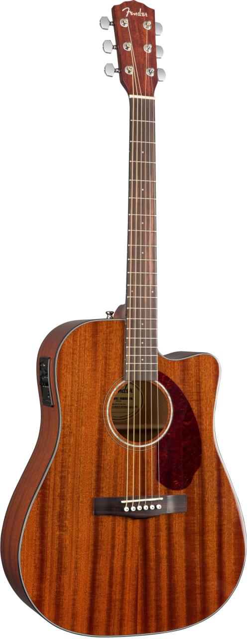 Fender エレキアコースティックギター CD-140SCE Mahogany, Natural ハードケース付き