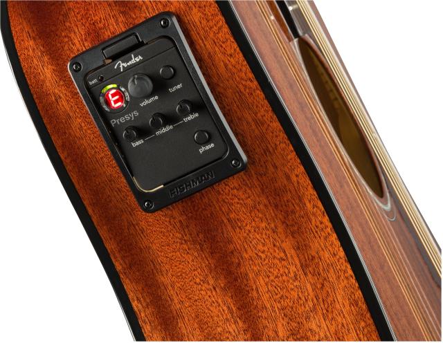 Fender エレキアコースティックギター CD-140SCE Mahogany, Natural ハードケース付き