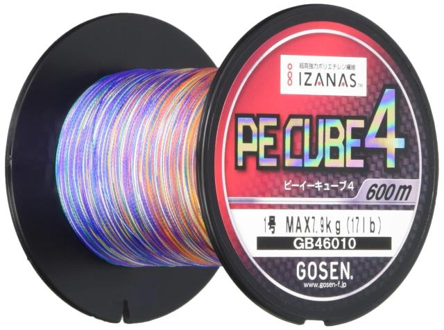 ゴーセン(GOSEN) ライン PE CUBE 600m 1.0号 GB46010