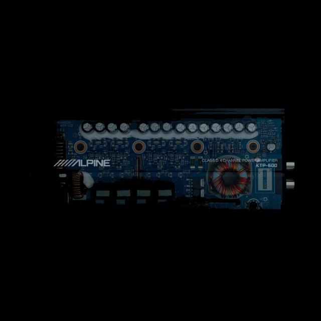 アルパイン(ALPINE) デジタルパワーアンプ KTP-600