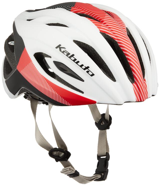 OGK KABUTO(オージーケーカブト) 自転車 ヘルメ ット RECT(レクト) G-1マットホワイトレッド サイズ:M/L(頭囲:57~60cm) JCF公認