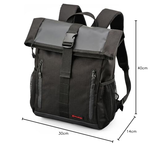 ヘンリービギンズ(Henly Begins) デイトナ バイク用 リュック 防水 16L ファスナー＆折り曲げ式防水気室 DH-739 98669_7