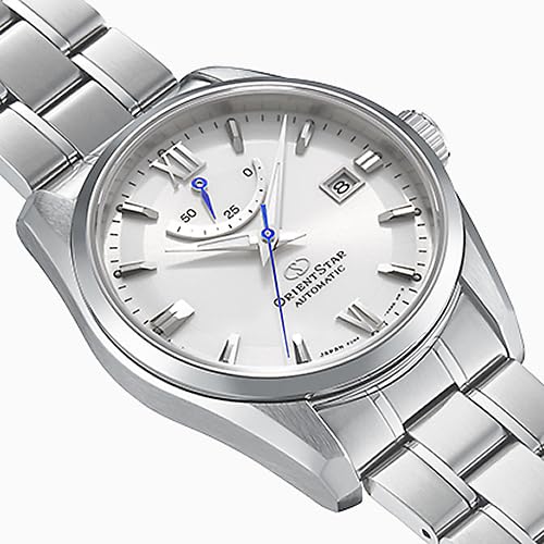 オリエントスターORIENT STAR 自動巻き腕時計 スタンダード 機械式 日本製 国内付2年付 RK-AU0006S メンズ ホワイト シル_1