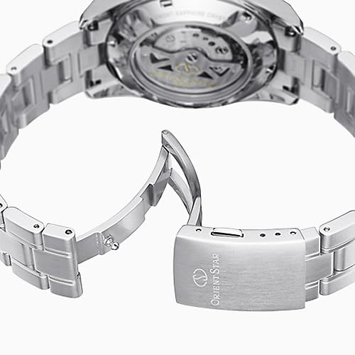 オリエントスターORIENT STAR 自動巻き腕時計 スタンダード 機械式 日本製 国内付2年付 RK-AU0006S メンズ ホワイト シル_2