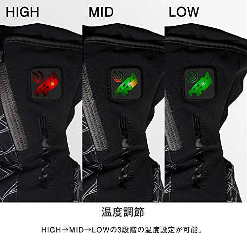 コミネ EK-205 アドバンスドプロテクトエレクトリックグローブ 電源