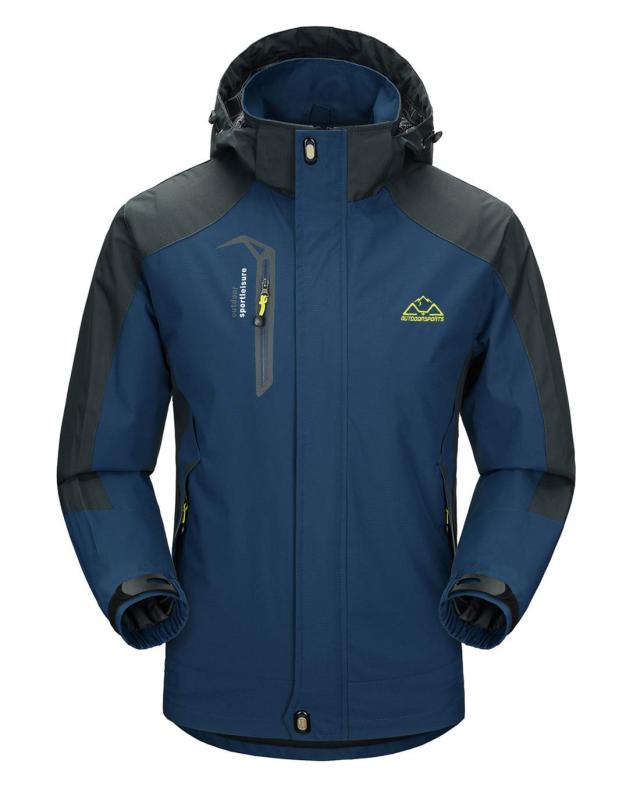 Gopune メンズ マウンテンパーカー アウトドア ジャケット 登山ウェア 防寒コート アウター 防風ジャケット 通気 バイク用 ジョギング の通販は 5,747円