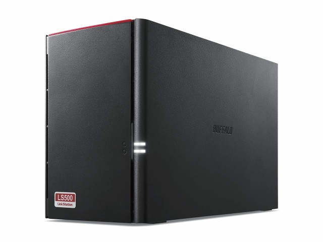 BUFFALO NAS スマホ/タブレット/PC対応 ネットワークHDD 6TB LS520D0602G 【同時アクセスでも快適な高速モデル】の通販は