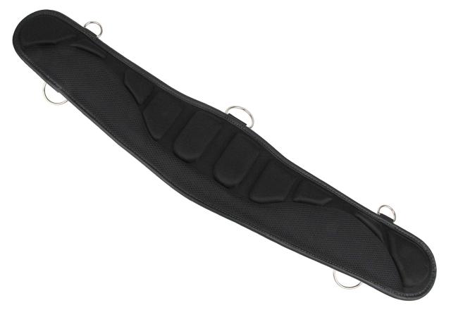 SK11 エアーフィットサポートベルト 合成皮革 立体エアークッション SFS-AIR-SDX-BK 長さ800mm ブラック D環付きの通販は 5,058円