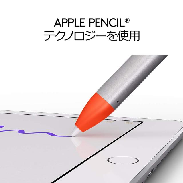 ロジクール デジタルペンシル iPad 第10世代 含む 2018年以降のiPadシリーズに対応 Crayon iP10 シルバー 7時間バッテリー iPad / iPad P_1