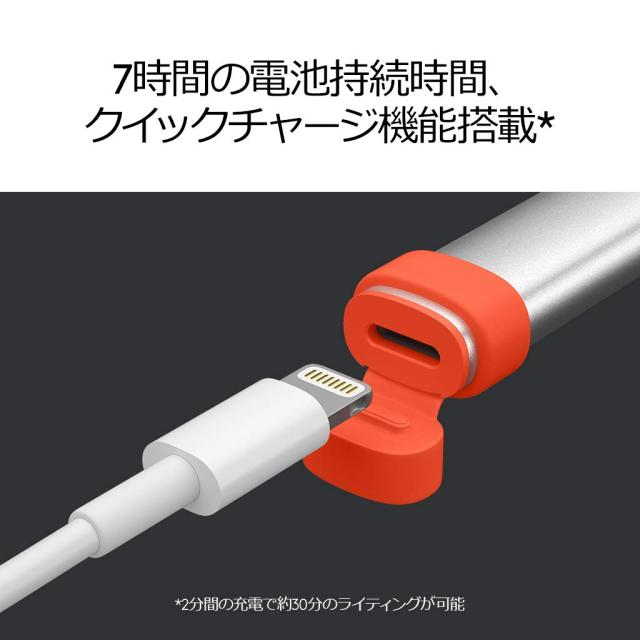 ロジクール デジタルペンシル iPad 第10世代 含む 2018年以降のiPadシリーズに対応 Crayon iP10 シルバー 7時間バッテリー iPad / iPad P_6