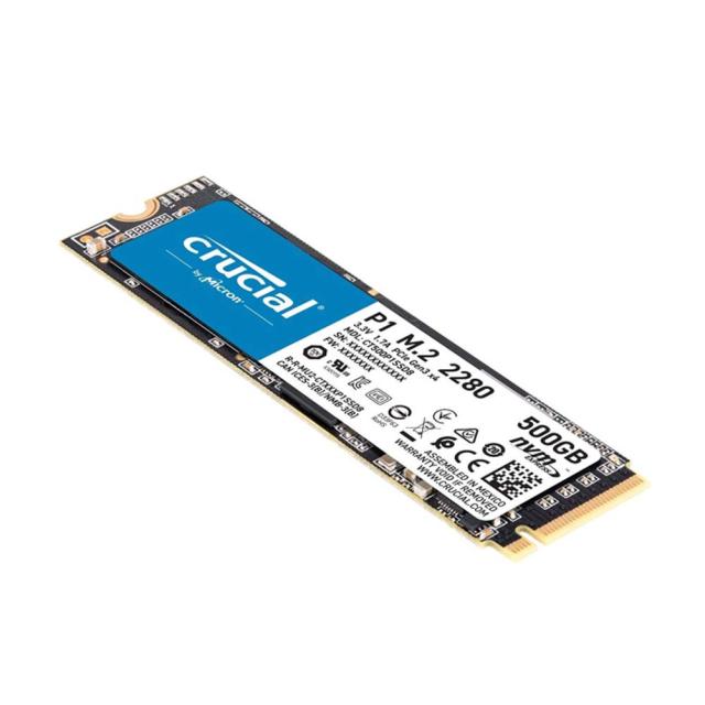 Crucial(クルーシャル) P1シリーズ 500GB 3D NAND NVMe PCIe M.2 SSD CT500P1SSD8