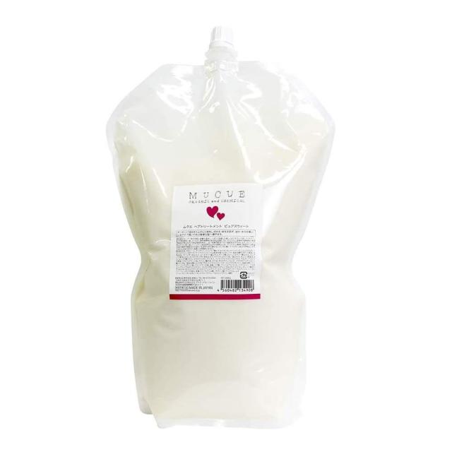 ムクエ(mucue) ヘアトリートメント ピュアスイート 2000g レフィル 液体 クリア
