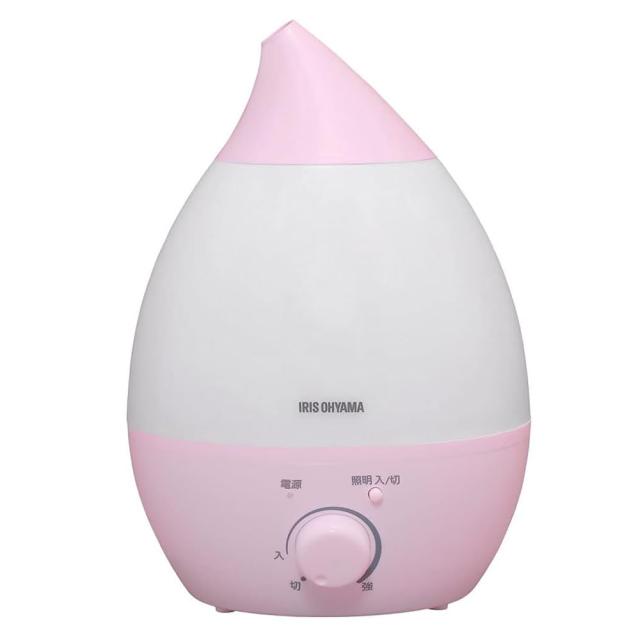 アイリスオーヤマ 加湿器 大容量 超音波式 加湿量 280ml タンク容量 2.8L 8畳 10時間連続加湿 アロマ対応 しずく型 卓上 デスク用 UHM-28の通販は