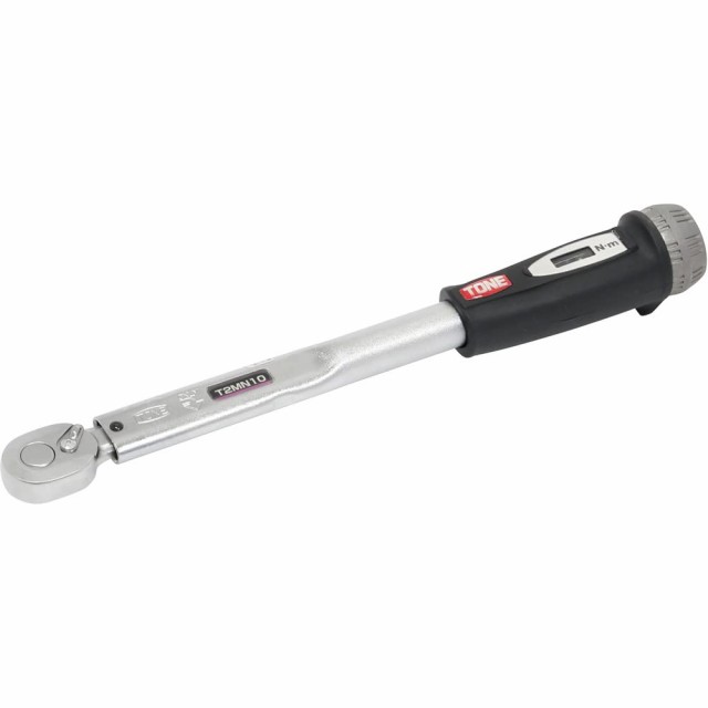 トネ(TONE) プレセット形トルクレンチ(ダイレクトセットタイプ) T2MN10 差込角6.35mm(1/4”) ブラック 10N・mの通販は