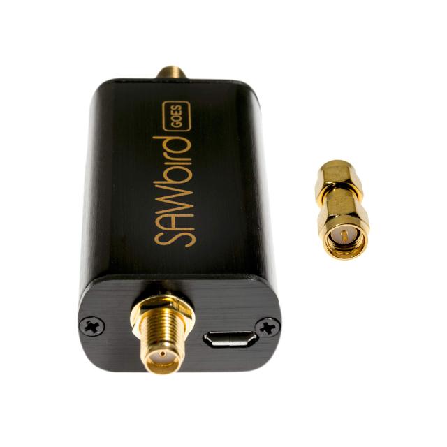 NooElec SAWbird GOES - NOAA（GOES/LRIT/HRIT）アプリケーション用のプレミアムデュアル超低ノイズアンプ（LNA）およびSAWフィルタモジ