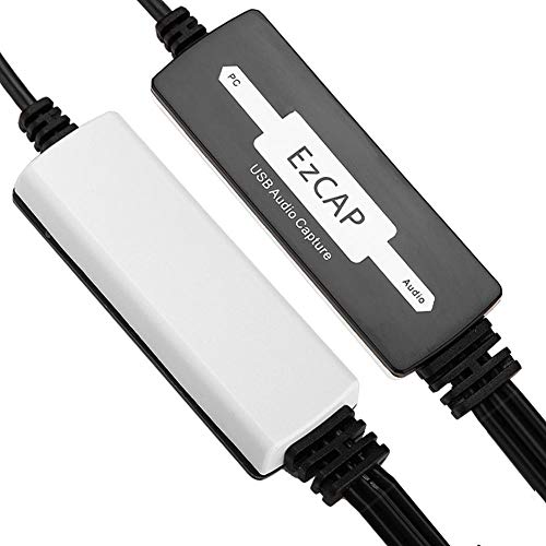 VBESTLIFE USBオーディオキャプチャーユニット MP3 WAV 形式 アナログ 
