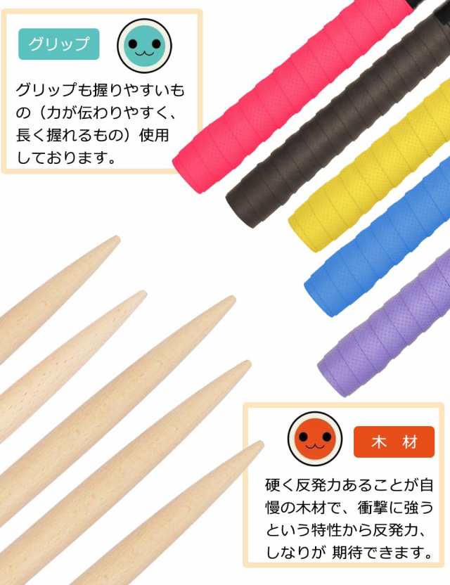 XUANDONG 適用太鼓の達人 マイバチ 太鼓バチ 交換用グリップ