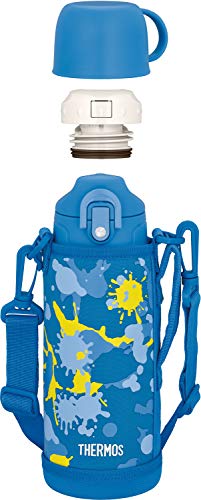 サーモス 水筒 真空断熱2ウェイボトル 0.8L/0.83L ブルーペイント FHO-801WF BL-PT 6,854円