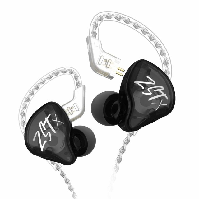 KZ ZSTX イヤホン KZ イヤホン 1BA+1DD ハイブリッドイヤホン 重