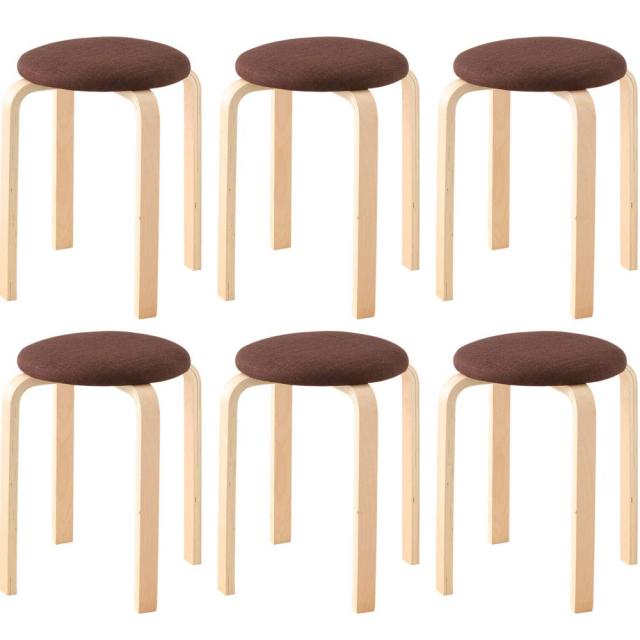 アイリスプラザ 椅子 木製 スツール