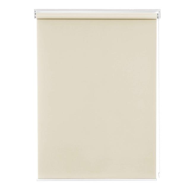 Deconovo ロールスクリ ーン 幅60cm 丈90cm ベージュ チェーン式 ロールカーテン 1級遮光 断熱 遮熱 防音 防寒 UVカット 表裏同色の通販は