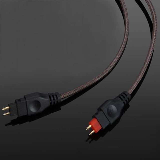 ヘッドホンケーブル 2pin リケーブル バランス 交換用 HD650 HD600 HD580に対応 マイクなし 4芯 L型 4.4mm 単結晶銅