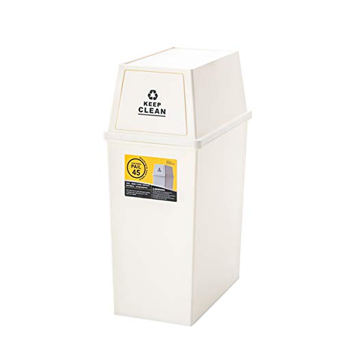 東谷(Azumaya-kk) フタ付きゴミ箱 ホワイト W28×D45×H67cm LFS-761WH 5,542円