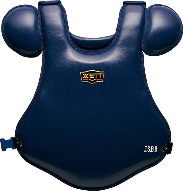 ゼット(ZETT) 軟式野球 プロステイタス キャッチャー用 プロテクター 小林誠司選手デザイン ネイビー(2900) 日本製 BLP3298の通販は
