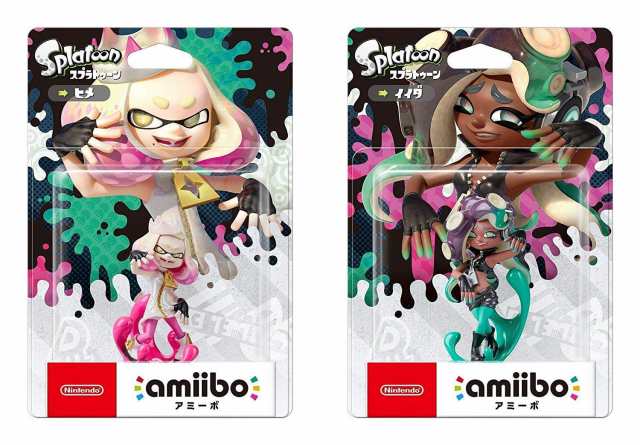 amiibo 2体セットヒメ/イイダ (スプラトゥーンシリーズ)の通販は