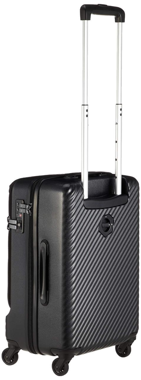 ハント スーツケース 機内持ち込み sサイズ 1泊2日 2泊3日 34L フロントポケット キャスターストッパー 3.3kg キャリーケース キャリー