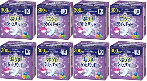 【まとめ買い】リフレ 安心パッド 300ｃｃ 10枚入×8個の通販は 6,164円