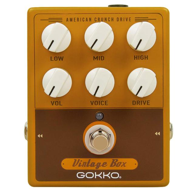 GOKKO AUDIO アンプ シミュレーター フェンダーアンプの音 ペダル エフェクター Vintage Box American Sound GK-33の通販は 5,027円