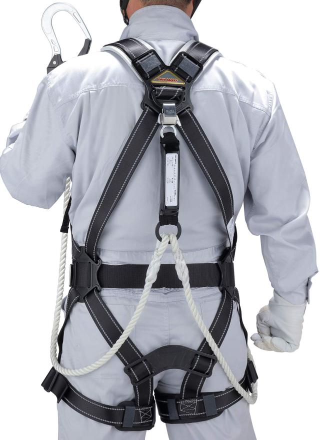 TOYO 新規格 墜落制止用器具 (旧安全帯) フルハーネス型 ロープ式W No.FGH-55W 落下防止 電気工事 高所での安全作業