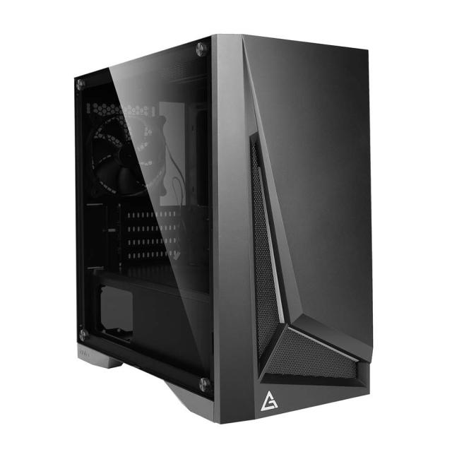 Antec ARGB搭載、強化ガラス仕様のMicro ATX対応コンパクトPCAntecケース DP301M BLACKの通販は 5,816円