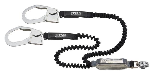 タイタン(TITAN) 新規格 墜落制止用器具 ランヤード EXJダブル タイタン(TITAN) 新規格 墜落制止用器具 ランヤード EXJダブル