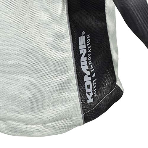 KOMINE バイク用 ジャケット プロテクトフルメッシュパーカ JK-135 1212 春夏向け CE規格レベル2 メッシュ素材 プロテクター 07-135 メ_9