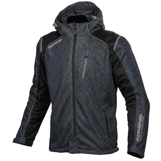 KOMINE バイク用 ジャケット プロテクトフルメッシュパーカ JK-135 1212 春夏向け CE規格レベル2 メッシュ素材 プロテクター 07-135 レ