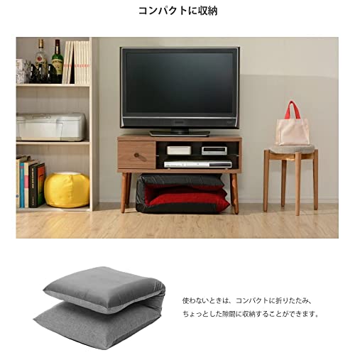 セルタン 座椅子 高反発 ポケットコイル NECK ネック ダリアンベージュ ハイバックタイプ 頭部背部リクライニング 日本製 A578pr-560BE_7