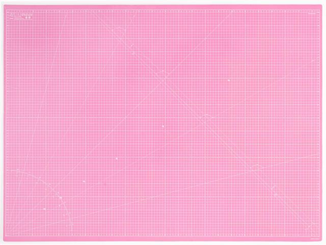 Elan カッターマット 手芸用品 両面仕様 A0 120 x 90cm ピンクパープル カッティングマット 家庭用 業務用 カッティングマット