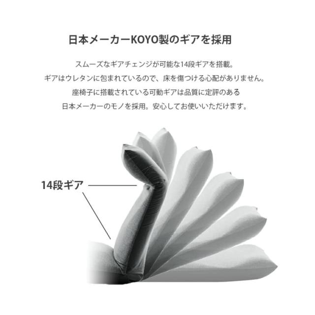 セルタン 座椅子 高反発 ポケットコイル NECK ネック タスクブラウン ハイバックタイプ 頭部背_6