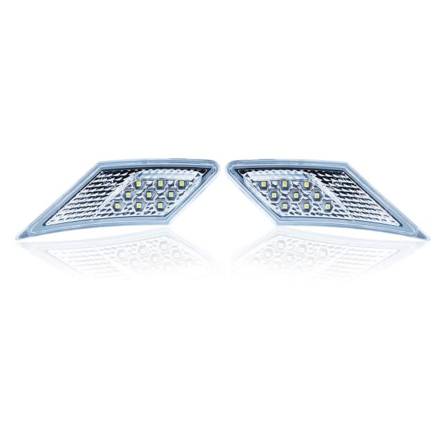 MFC PRO サイドマーカー LED 防水 トヨタ86/GT86 Scion FR-S スバルBRZ(クリア/ホワイト)